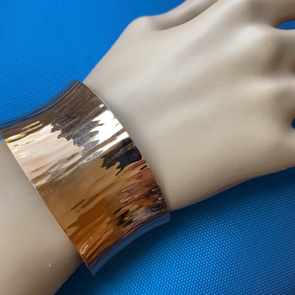 Jacmel Mauritius sterling silver cuff bracelet